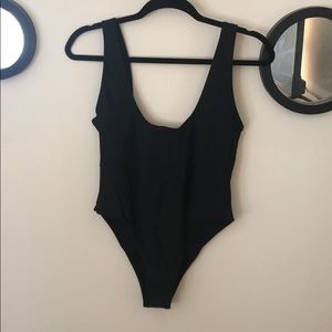 Black One Piece Swimsuit